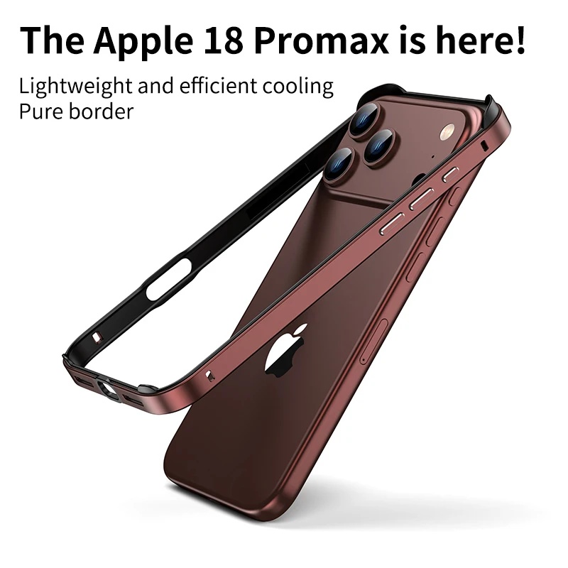 Metal Bumper Aluminum Frame Case - Casing Logam Aluminium dengan Bingkai Silikon