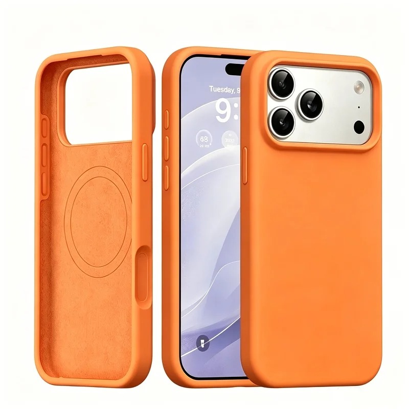 Liquid Silicone Magnetic Phone Case - Casing Magnetik Silikon Cair Baru untuk