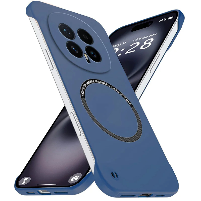 Ultra Thin Frameless Phone Cover - Casing Ponsel Tanpa Bingkai Magnetik Ultra
