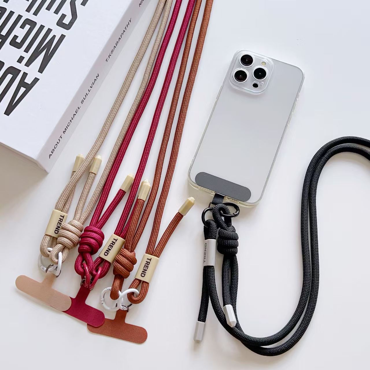 Crossbody Lanyard Neck Strap Case - Tali Gantungan Ponsel Anti Hilang Model