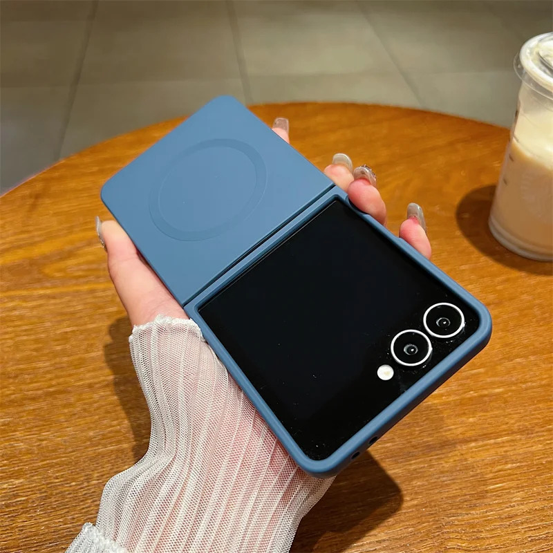 Casing Ponsel Magnetik Lembut  - Liquid Silicone Magnetic Phone Case ulasan dan harga