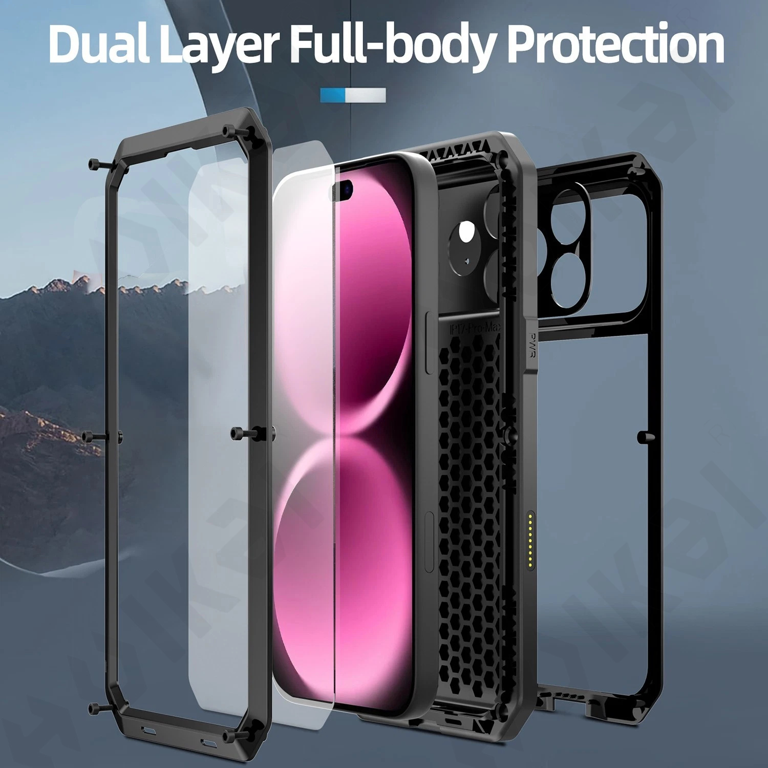 Casing Untuk iPhone 18 17 16 1 - Heavy Duty 360 Full Body Protective Case ulasan dan harga