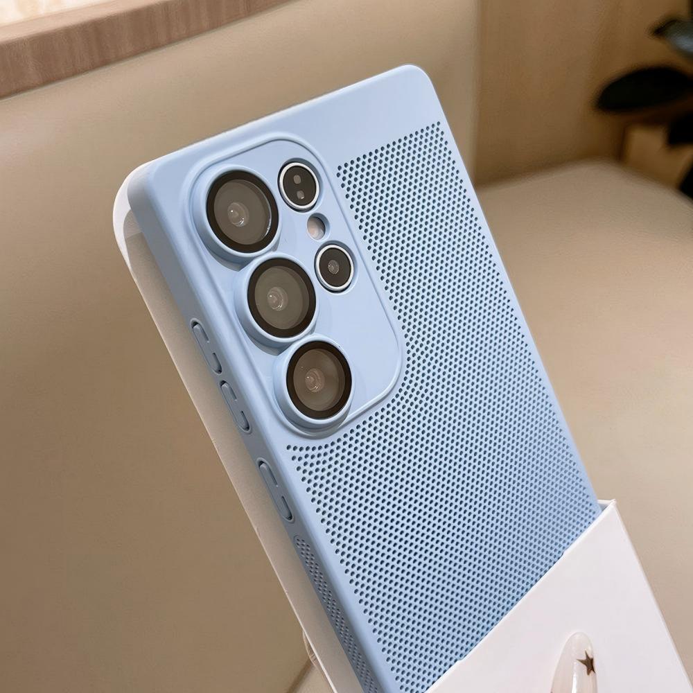 Casing Ponsel Matte Tipis Berb - Heat Dissipation Mesh Breathable Case ulasan dan harga