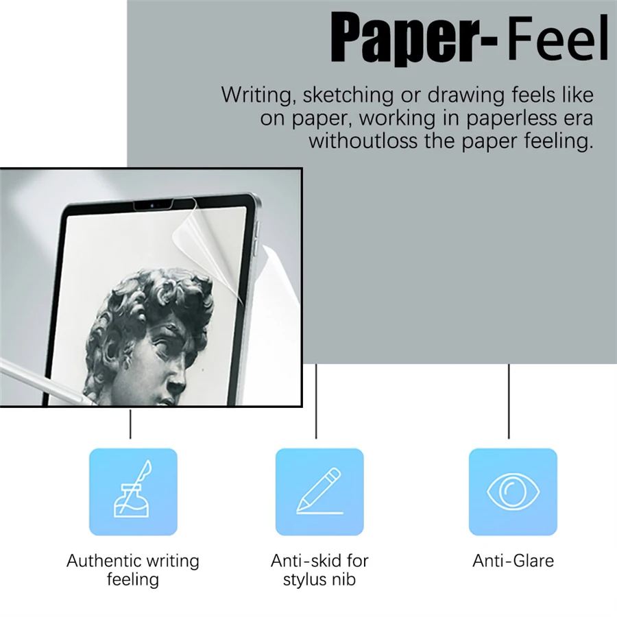 3 buah kertas terasa seperti p - Matte Anti Glare Screen Protector ulasan dan harga