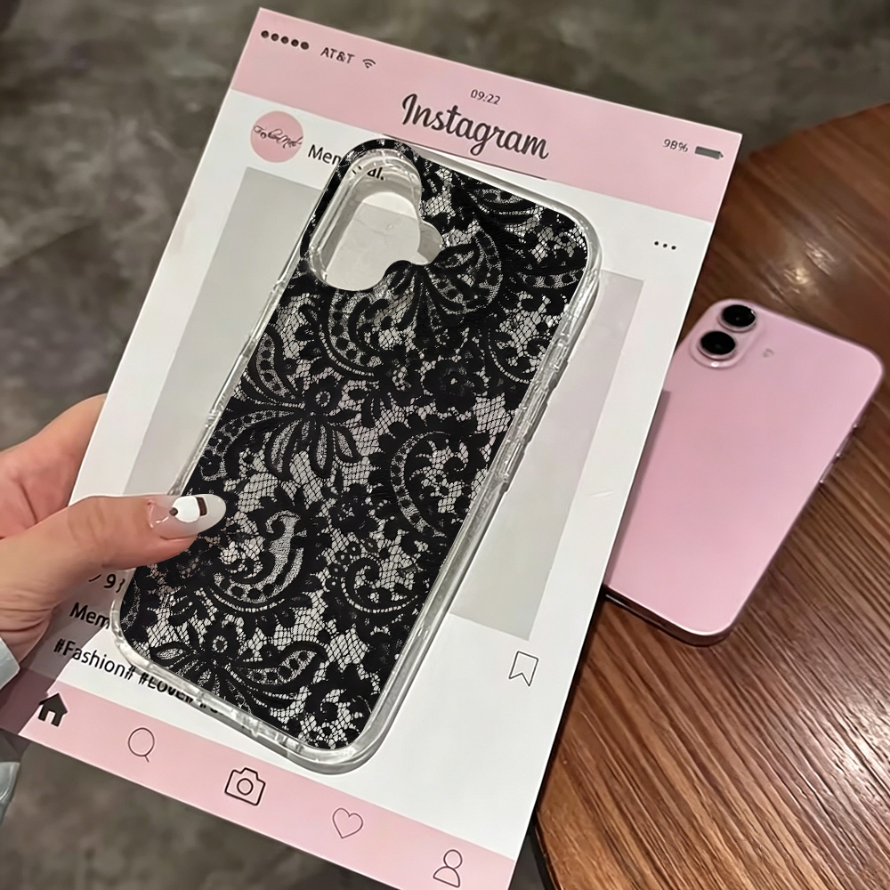 Casing Ponsel Transparan Motif - Clear Shockproof Bumper Case ulasan dan harga