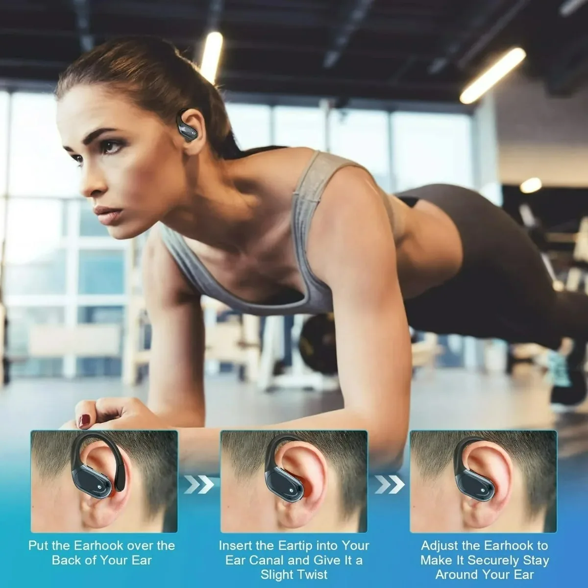 2027 Headset Nirkabel QCY Spor - Phone Cases ulasan dan harga